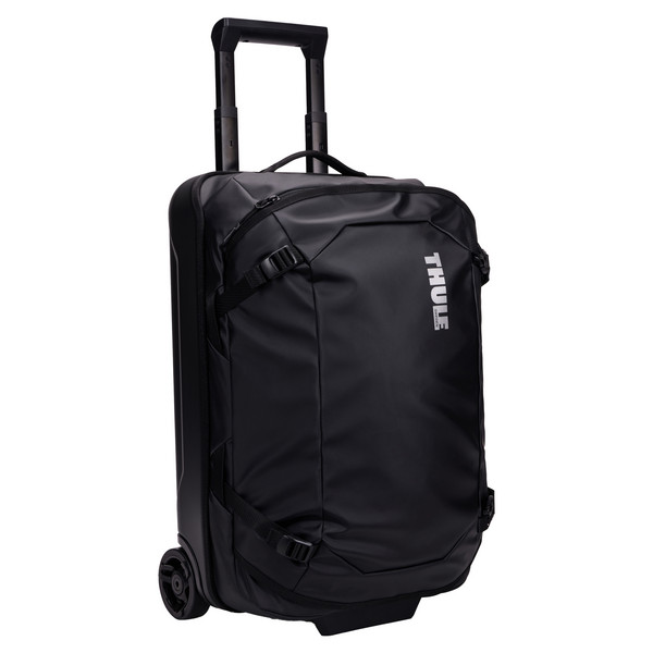 CHASM RECYCLED CARRY ON 55CM/22IN - BLACK - Reisetasche mit Rollen