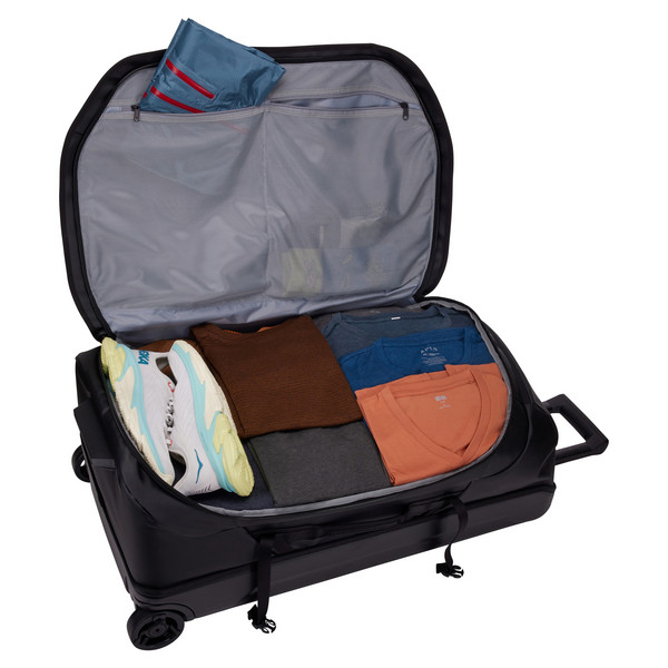 Thule CHASM RECYCLED ROLLING DUFFEL - BLACK - Reisetasche mit Rollen Ansicht 8