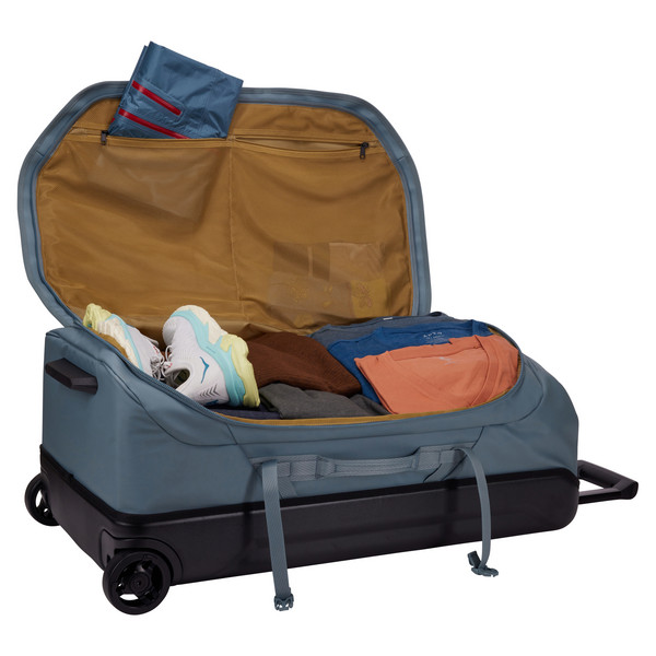 Thule CHASM RECYCLED ROLLING DUFFEL - POND GRAY - Reisetasche mit Rollen Ansicht 8