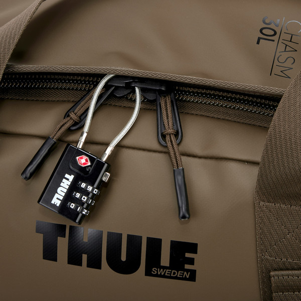 Thule CHASM RECYCLED DUFFEL 30L - DEEP KHAKI - Reisetasche Ansicht 8