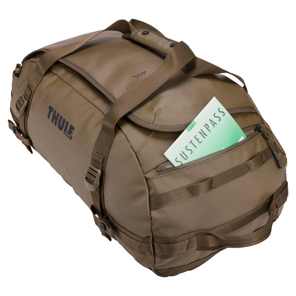 Thule CHASM RECYCLED DUFFEL 40L - DEEP KHAKI - Reisetasche Ansicht 7