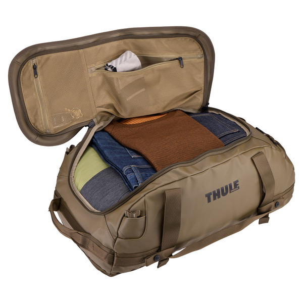 Thule CHASM RECYCLED DUFFEL 40L - DEEP KHAKI - Reisetasche Ansicht 8