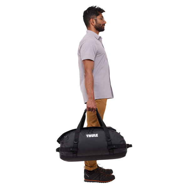 Thule CHASM RECYCLED DUFFEL 40L - BLACK - Reisetasche Ansicht 11