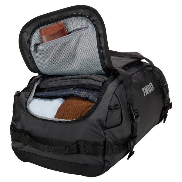Thule CHASM RECYCLED DUFFEL 40L - BLACK - Reisetasche Ansicht 9