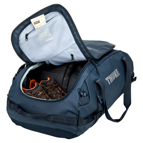 Thule CHASM RECYCLED DUFFEL 70L - DARKEST BLUE - Reisetasche Ansicht 12