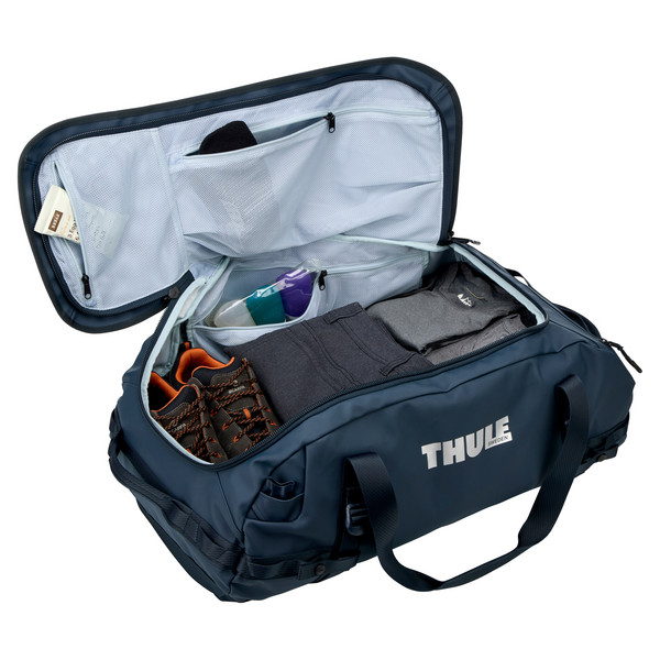 Thule CHASM RECYCLED DUFFEL 70L - DARKEST BLUE - Reisetasche Ansicht 11