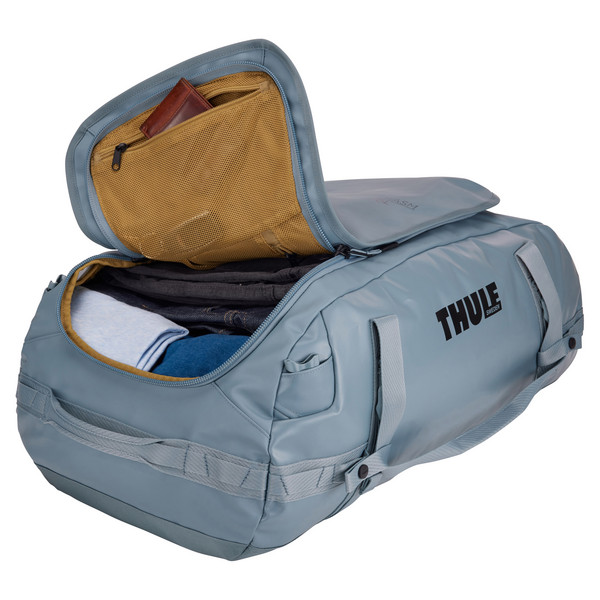 Thule CHASM RECYCLED DUFFEL 70L - POND GRAY - Reisetasche Ansicht 8