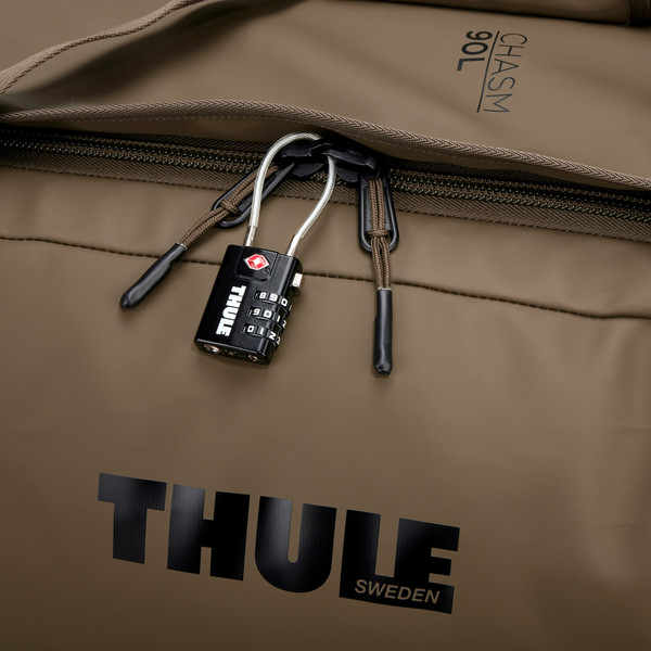 Thule CHASM RECYCLED DUFFEL 90L - DEEP KHAKI - Reisetasche Ansicht 6