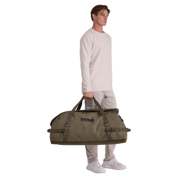 Thule CHASM RECYCLED DUFFEL 90L - DEEP KHAKI - Reisetasche Ansicht 12