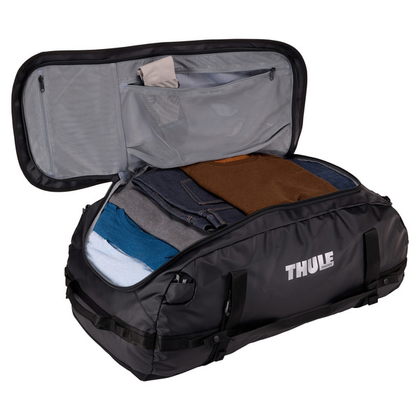 Thule CHASM RECYCLED DUFFEL 90L - BLACK - Reisetasche Ansicht 9