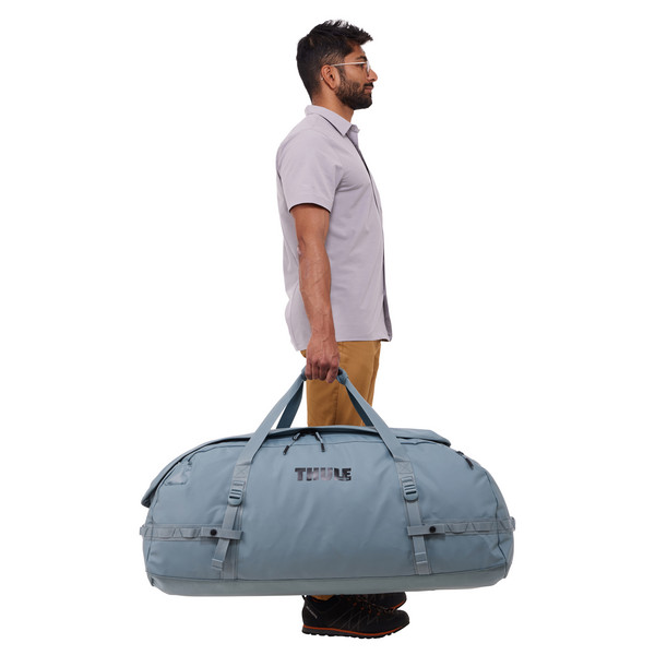 Thule CHASM RECYCLED DUFFEL 130L - POND GRAY - Reisetasche Ansicht 11