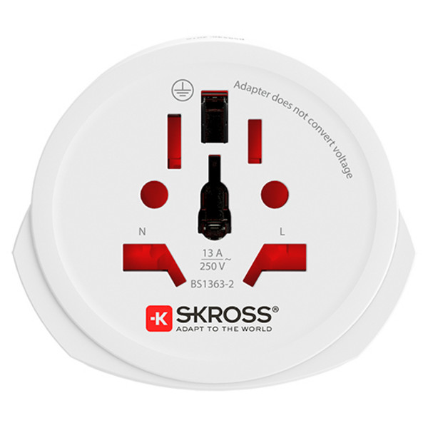 Skross WORLD TO EUROPE - Reisestecker Ansicht 2