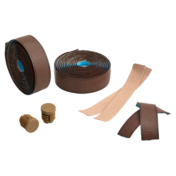 England BAR TAPE CAMBIUM RUBBER, BROWN - Fahrradzubehör