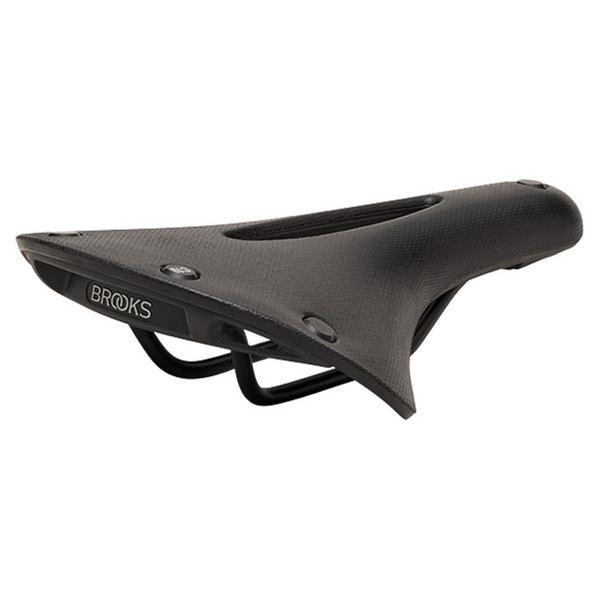 England SADDLE C19 CARVED, CAMBIUM, BLACK - Fahrradsattel