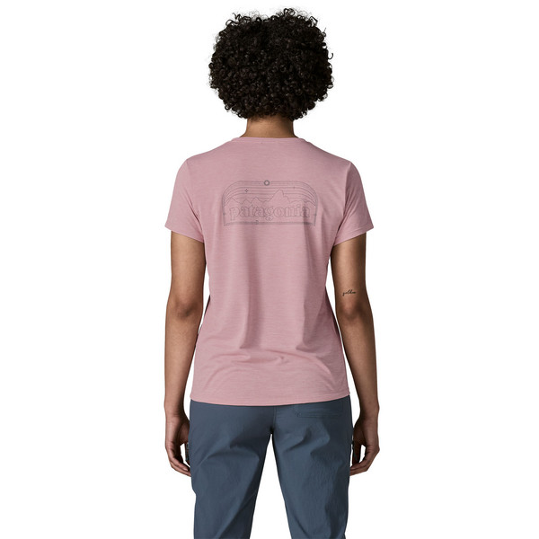 Patagonia W'S CAP COOL DAILY SHIRT - P-6 COSMOS Damen - Funktionsshirt Ansicht 4