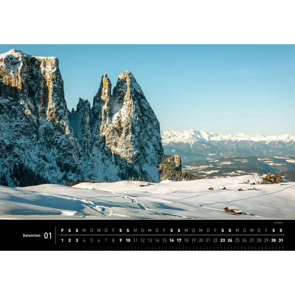 DOLOMITEN PREMIUMKALENDER 2027 Ansicht 2