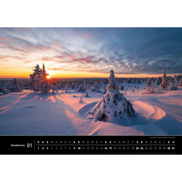 SKANDINAVIEN PREMIUMKALENDER 2027 Ansicht 2
