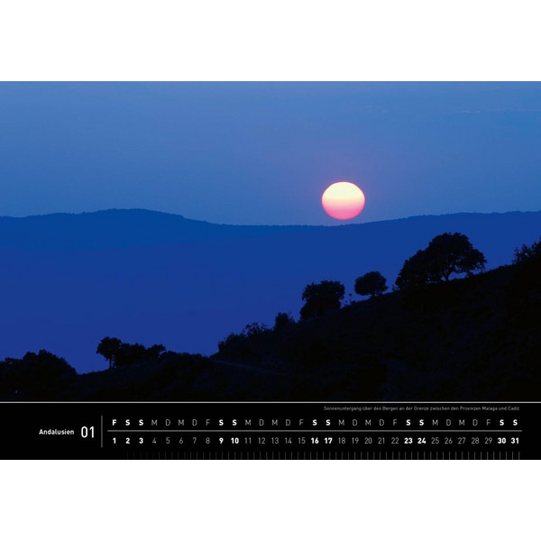 ANDALUSIEN PREMIUMKALENDER 2027 Ansicht 2