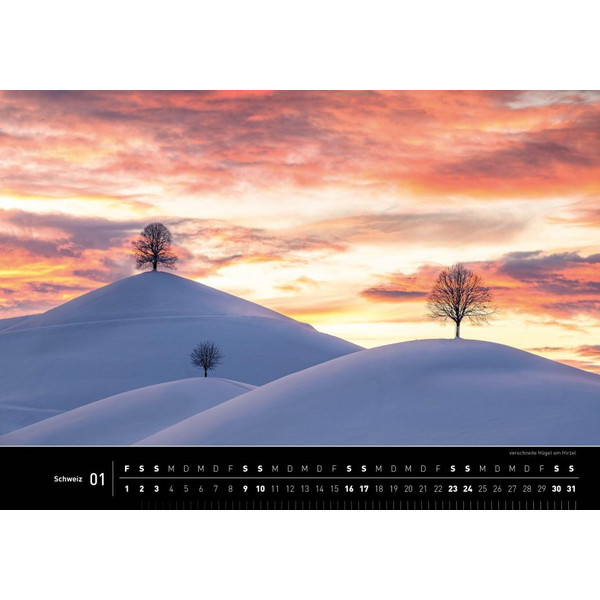 SCHWEIZ PREMIUMKALENDER 2027 Ansicht 2