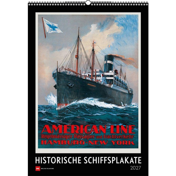 SCHIFFSPLAKATE 2027 - Kalender