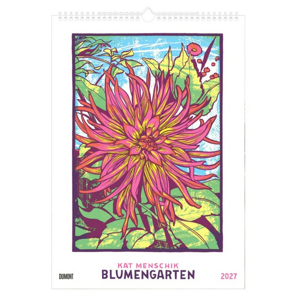 KAT MENSCHIK BLUMENGARTEN 2027 - Kalender Ansicht 1