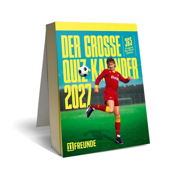 DER GROßE 11FREUNDE QUIZ-KALENDER 2027 Ansicht 1