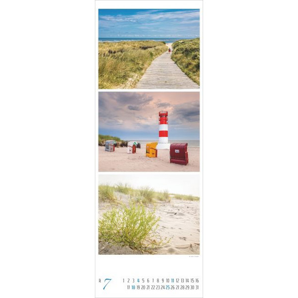 STRAND & MEER TRIPLETS 2027 - Kalender Ansicht 2