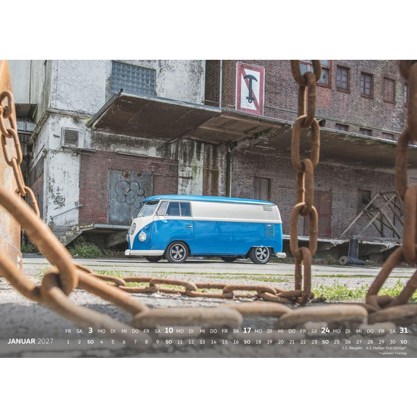 VW BULLIKALENDER 2027 Ansicht 2