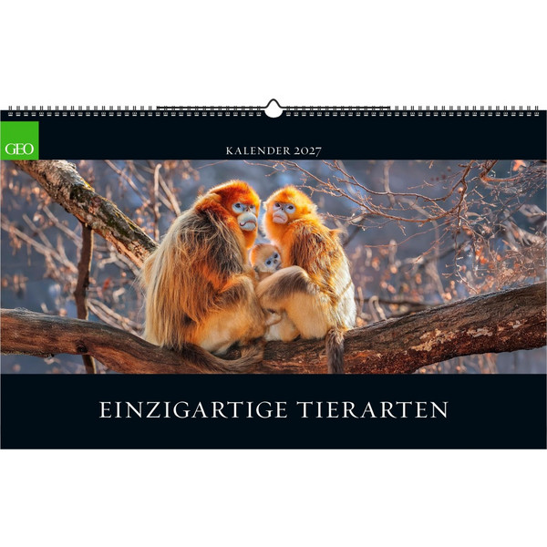EINZIGARTIGE TIERARTEN 2027 - Kalender