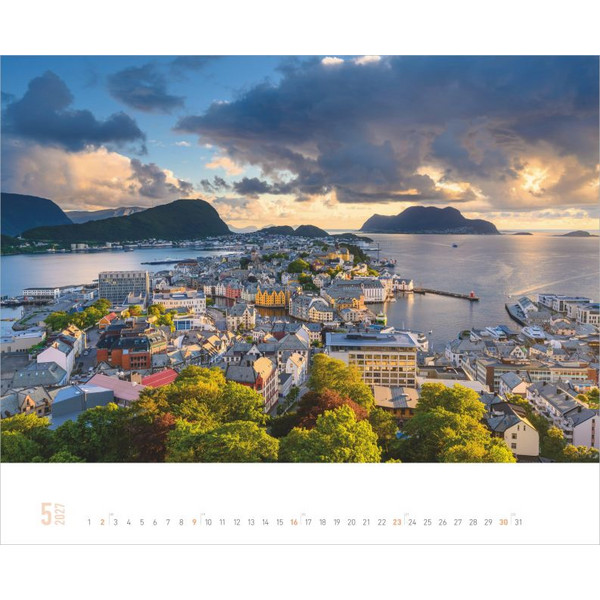 HURTIGRUTEN 2027 - Kalender Ansicht 2