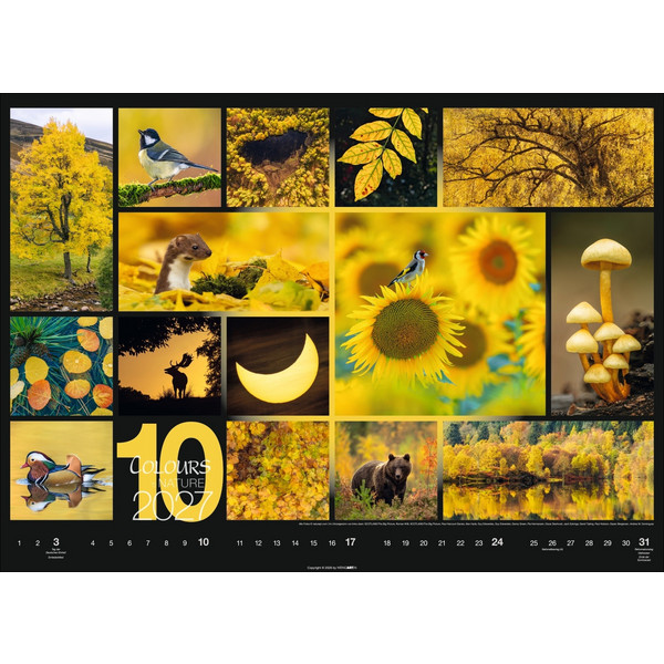 COLOURS OF NATURE KALENDER 2027 Ansicht 11