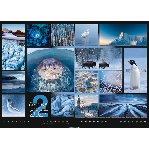 COLOURS OF NATURE KALENDER 2027 Ansicht 3