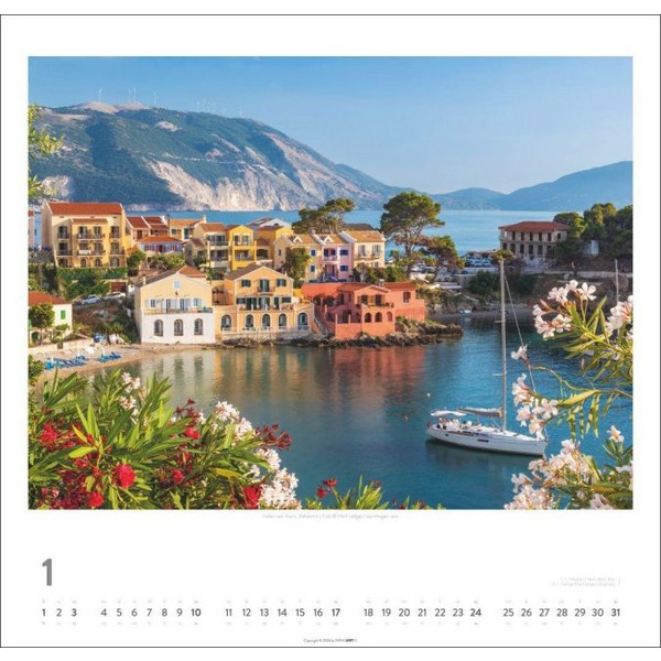 GRIECHISCHE INSELN KALENDER 2027 - IM LAND DER GÖTTER Ansicht 2