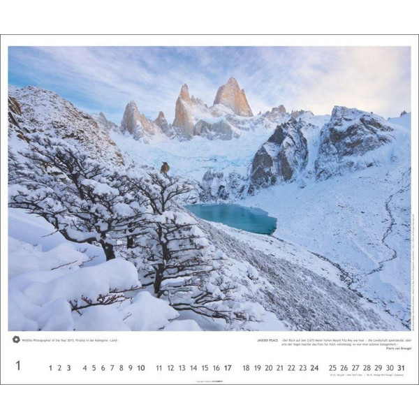MEISTERWERKE DER NATUR 2027 - PREISGEKRÖNTE NATURFOTOGRAFIE - Kalender Ansicht 2