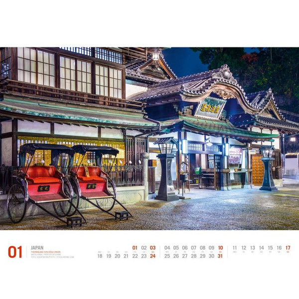 JAPAN KALENDER 2027 | UNTERWEGS ZWISCHEN TEMPELN UND SCHREIN Ansicht 2