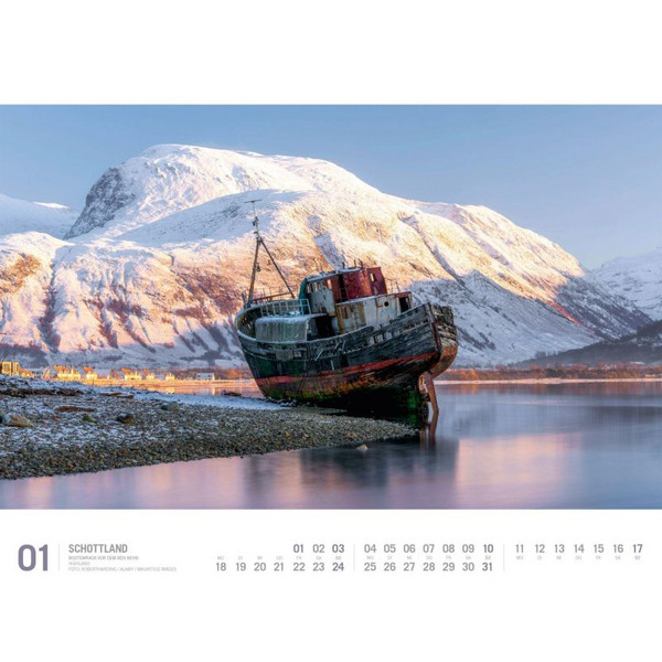SCHOTTLAND KALENDER 2027 Ansicht 2