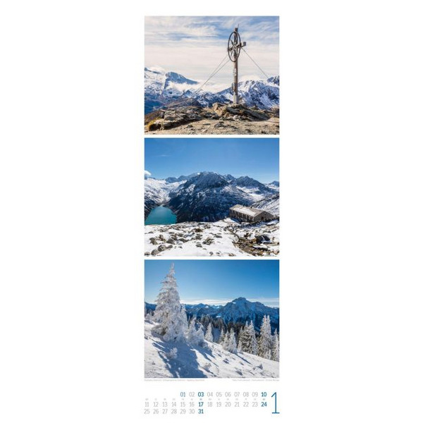 BERGZEIT TRIPLET-KALENDER 2027 Ansicht 2