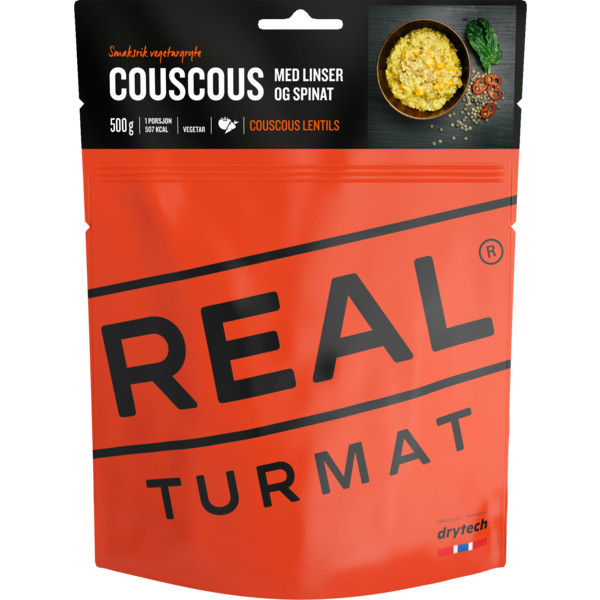 Turmat COUSCOUS WITH LENTILS AND SPINACH (VEGET.) - Trekkingnahrung