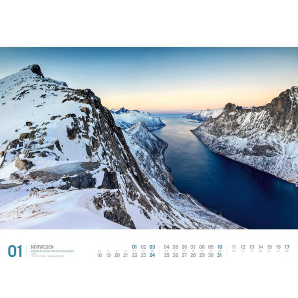 NORWEGEN KALENDER 2027 Ansicht 2