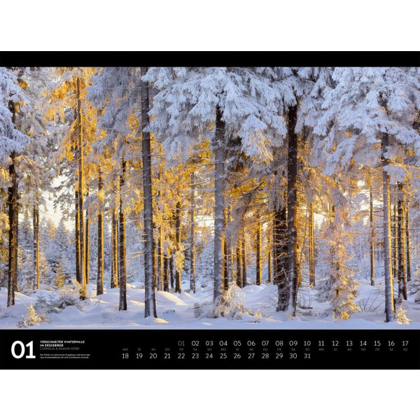 NATURPARADIES DEUTSCHLAND SIGNATURE KALENDER 2027 Ansicht 2