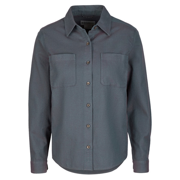 W LIEBACK BUTTON-UP L/S Damen - Outdoor Hemd-BALSAM HTR