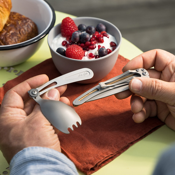 Deejo SPORK DEEJO 39G, TITAN - Campingbesteck Ansicht 6