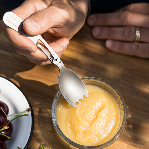 Deejo SPORK DEEJO 39G, TITAN - Campingbesteck Ansicht 4