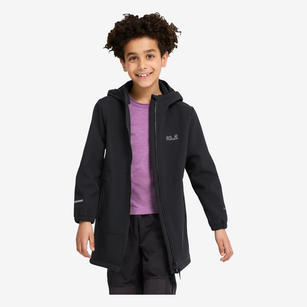 Jack Wolfskin FOURWINDS COAT K Kinder - Softshelljacke Ansicht 6