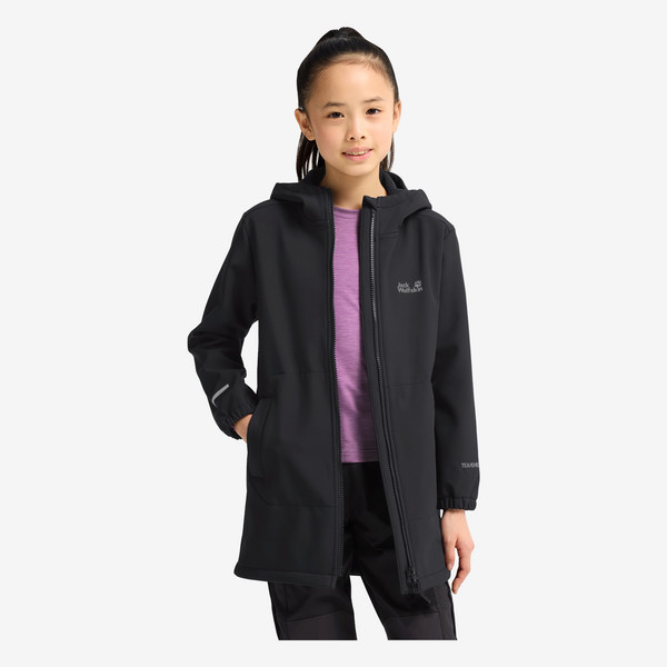 Jack Wolfskin FOURWINDS COAT K Kinder - Softshelljacke Ansicht 7