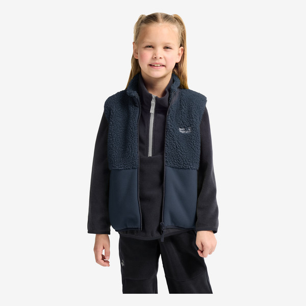 Jack Wolfskin ICE CURL VEST K Kinder - Fleeceweste Ansicht 8
