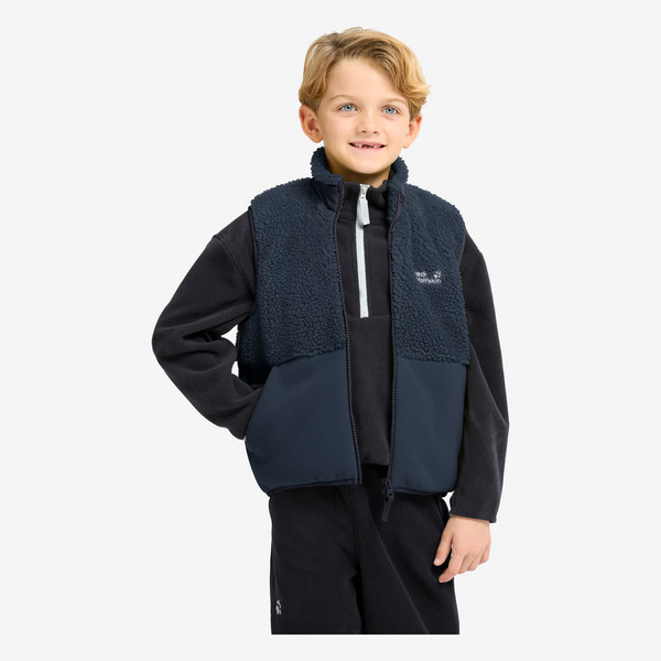 Jack Wolfskin ICE CURL VEST K Kinder - Fleeceweste Ansicht 6