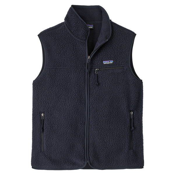 W'S RETRO PILE VEST Damen - Weste-SUNKEN BLUE