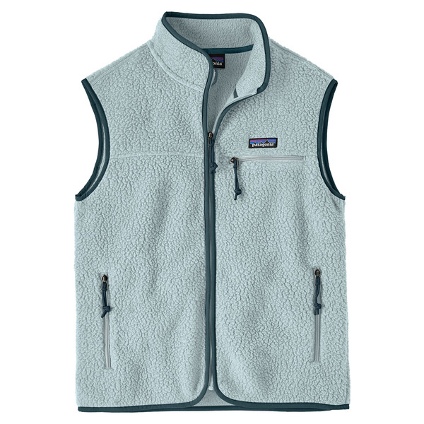W'S RETRO PILE VEST Damen - Weste-VIRTUALLY BLUE