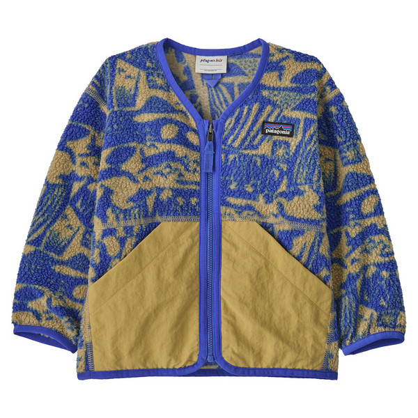 BABY SHEARLING JACKET Unisex - Fleecejacke-LET'S CHAT: EDDY BLUE